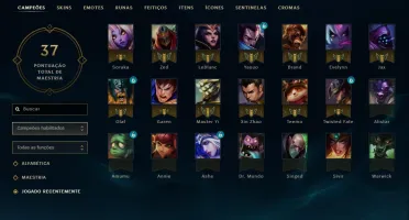 CONTAS UNRANKED SEM MD10