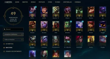 CONTAS UNRANKED SEM MD10