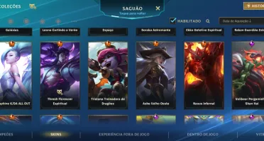 Conta WR platina 46 skins