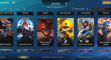 Conta WR platina 46 skins