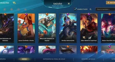 Conta WR platina 46 skins