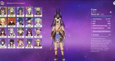 Cyno+Diluc+Arco de Amos+ Banner Garantido