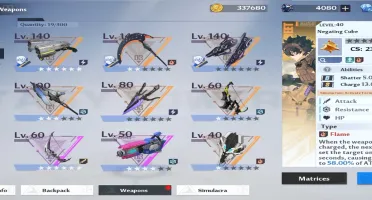 Conta tower of fantasy - lvl 70 - 50k cs / Comp Eletrica