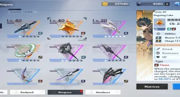 Conta tower of fantasy - lvl 70 - 50k cs / Comp Eletrica