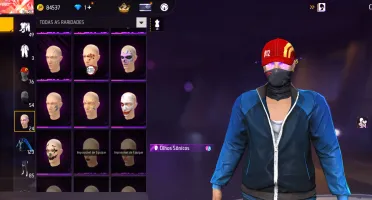 Conta free fire level 59