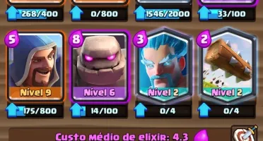 Conta Clash Royale Nv 12, todas as cartas. Venda segura.