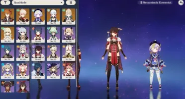 AR 53 Ayaka / Childe / Kazuha / Qiqi c1 entre outros!