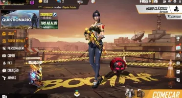 Conta Free Fire para vender rápido