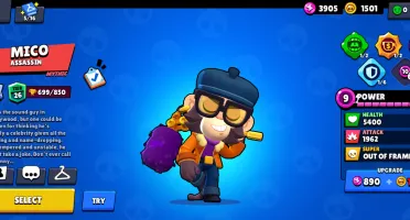 Conta Brawl Stars com o mico, skins e muito mais!