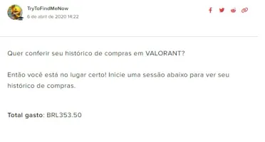 Conta Valorant com Faca Champions