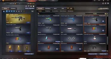 Conta Crossfire AL 1 Estrela com 3 Vips+Muitas MNS+DX
