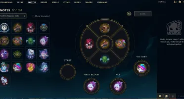 Conta LoL D1 - 41 champ - 6 skins Winrate bom