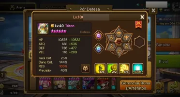 Conta com Zeratu, Zerath e Fern Luz