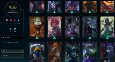 CONTA EX D4 -S14 UNRANKED - COM 438 SKINS