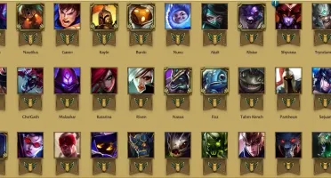 Conta Bronze II com 79 champs + 33 skins
