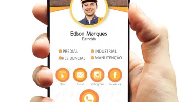 Cartão De Visitas Digital Interativo - Qualquer Profissão24h