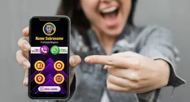 Cartão De Visitas Digital Interativo - Qualquer Profissão24h
