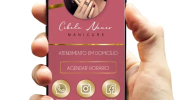 Cartão De Visitas Digital Interativo - Qualquer Profissão24h