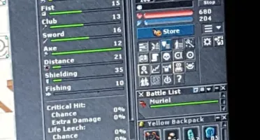 Tibia paladin lvl 277 Quintera