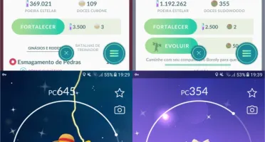 Pokémons Brilhantes - PokémonGO