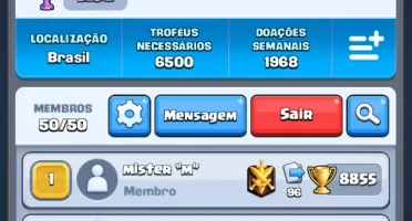 Clan de Clash Royale, Clan top Br em todas as modalidades
