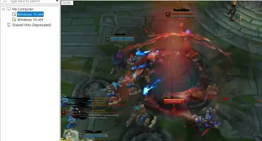 LOL em máquinas virtuais