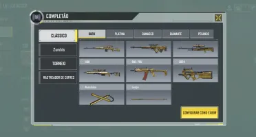 Conta CODM Nível 285 | PLATINA nas Snipers + Várias Diamante