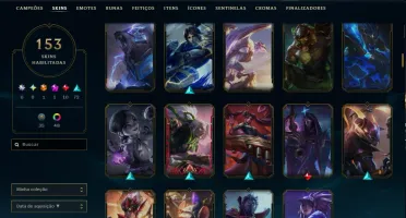 Conta Lol 100% Segura Full Acesso| 153 Skins | Lvl 382