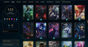 Conta Lol 100% Segura Full Acesso| 153 Skins | Lvl 382