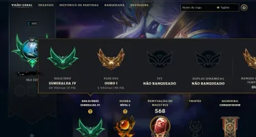 Conta Lol 100% Segura Full Acesso| 153 Skins | Lvl 382