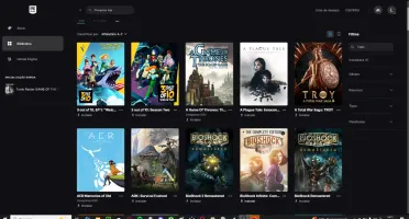Conta Na EPIC GAMES com 117 jogos