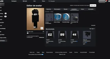 ☠ [DESTAQUE] Conta Roblox com Skins Populares
