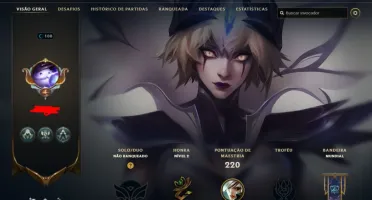 Conta de Lol pc