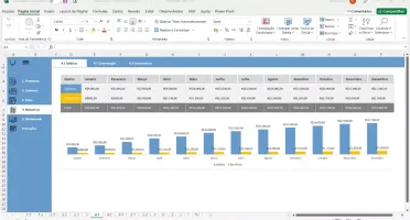 Planilha De Cadastro E Controle De Funcionários