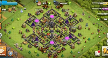 Clash of Clans CV9 Semi Full