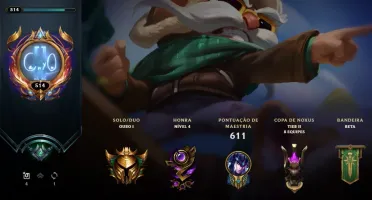 CONTA LEAGUE OF LEGENDS / VALORANT