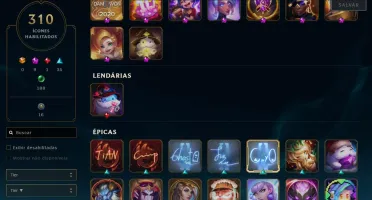 CONTA LEAGUE OF LEGENDS / VALORANT
