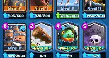 CR Level 12, Desafiante1+100k ouro troca de nice & 1k gemas