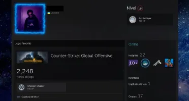 CONTA CSGO PRIME, INSIGNA 2018, 2019 E 2020 AGUIA 1