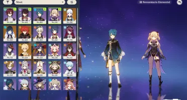 CONTA GENSHIN IMPACT, YELAN, DILUC, AYAKA, MONA, LOBO + ar52