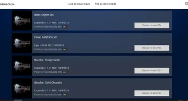 Conta PSN (FFXV,GoW,Horizon)