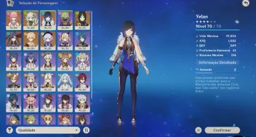 Nahida + Yelan+ Yae Miko + Tighnari+Mona + Arma 5* + Qiqi