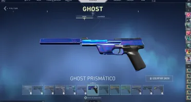 CONTA DE VALORANT COM R$733 EM SKINS