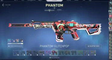 CONTA DE VALORANT COM R$733 EM SKINS