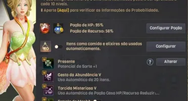 Conta Bdo Mago/Guardian 739Gs Barraca Fada Perfeita