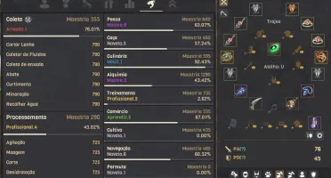 Conta Bdo Mago/Guardian 739Gs Barraca Fada Perfeita
