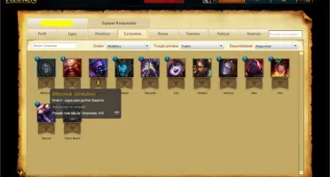 Conta League of Legends Nivel 11 Com skin Nidalee Desafiante