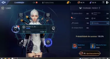Conta MIR4 Arqueira LV 67 77k de poder