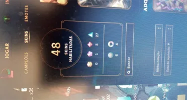 CONTA DO LOL LEVEL 120. 82 CAMPEÕES  E 48 SKINS