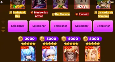 Conta summoner Wars